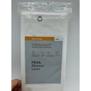Peva Shower Liner Medium Weight Frosted Made By Design Target Brand 71 x 71